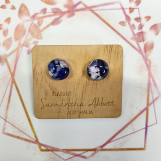 Samantha Abbott's - Glass Stud Earrings