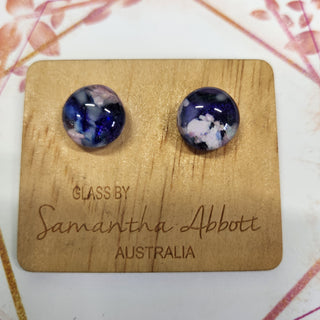 Samantha Abbott's - Glass Stud Earrings