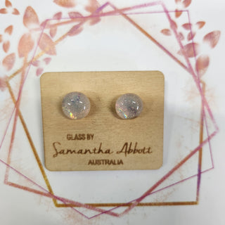 Samantha Abbott's - Glass Stud Earrings