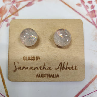 Samantha Abbott's - Glass Stud Earrings