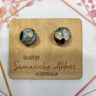 Samantha Abbott's - Glass Stud Earrings