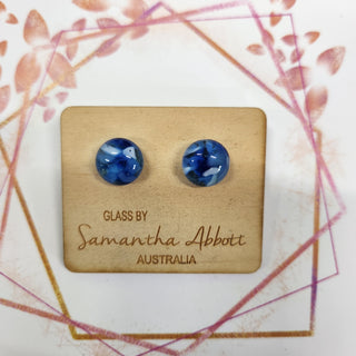 Samantha Abbott's - Glass Stud Earrings