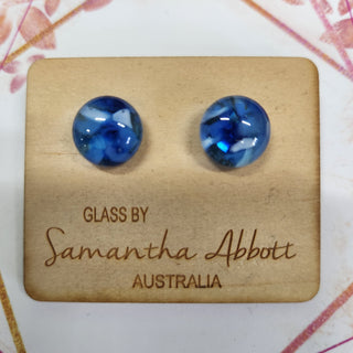 Samantha Abbott's - Glass Stud Earrings