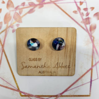 Samantha Abbott's - Glass Stud Earrings