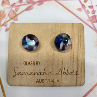 Samantha Abbott's - Glass Stud Earrings