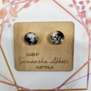 Samantha Abbott's - Glass Stud Earrings