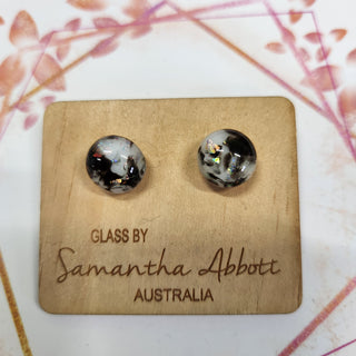 Samantha Abbott's - Glass Stud Earrings