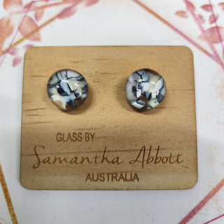 Samantha Abbott's - Glass Stud Earrings