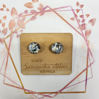 Samantha Abbott's - Glass Stud Earrings