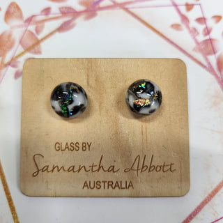 Samantha Abbott's - Glass Stud Earrings