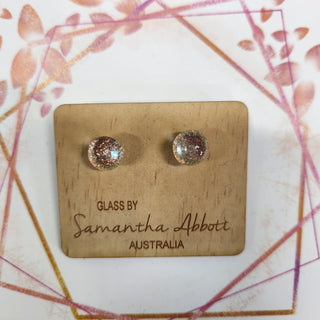 Samantha Abbott's - Glass Stud Earrings