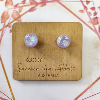 Samantha Abbott's - Glass Stud Earrings