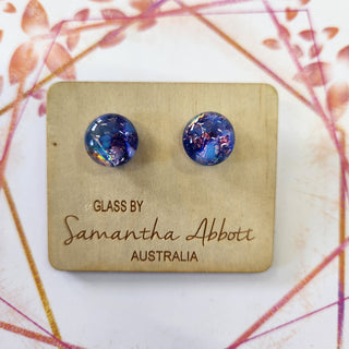 Samantha Abbott's - Glass Stud Earrings