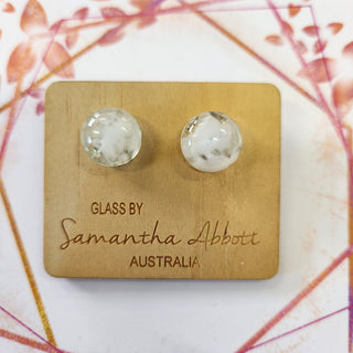 Samantha Abbott's - Glass Stud Earrings