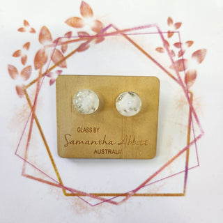 Samantha Abbott's - Glass Stud Earrings