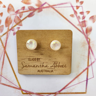 Samantha Abbott's - Glass Stud Earrings