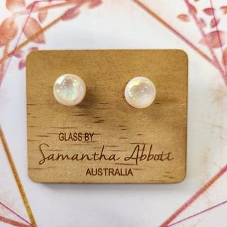 Samantha Abbott's - Glass Stud Earrings