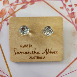 Samantha Abbott's - Glass Stud Earrings