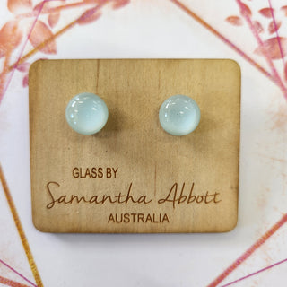 Samantha Abbott's - Glass Stud Earrings