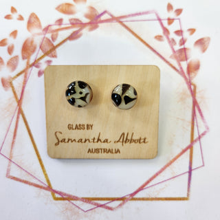 Samantha Abbott's - Glass Stud Earrings