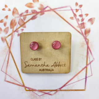 Samantha Abbott's - Glass Stud Earrings