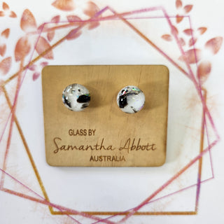 Samantha Abbott's - Glass Stud Earrings