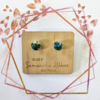 Samantha Abbott's - Glass Stud Earrings