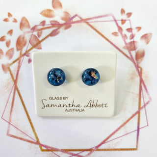 Samantha Abbott's - Glass Stud Earrings