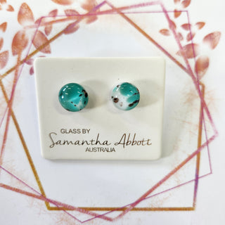 Samantha Abbott's - Glass Stud Earrings