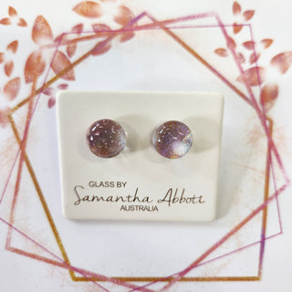 Samantha Abbott's - Glass Stud Earrings