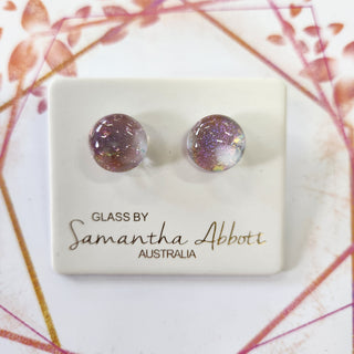 Samantha Abbott's - Glass Stud Earrings