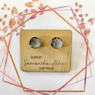 Samantha Abbott's - Glass Stud Earrings