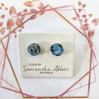 Samantha Abbott's - Glass Stud Earrings