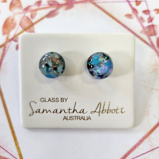 Samantha Abbott's - Glass Stud Earrings