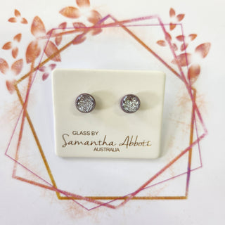 Samantha Abbott's - Glass Stud Earrings