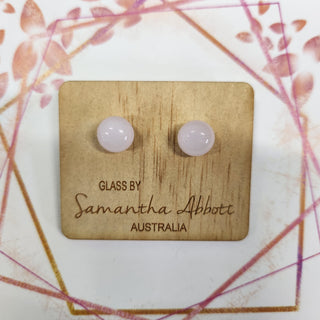 Samantha Abbott's - Glass Stud Earrings