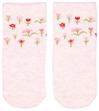 Toshi Organic Baby Socks - Jacquard Blossom Size 6-12 months