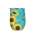 Lisa Pollock Double Walled Stainless Steel Bevvy - Bee Sunny