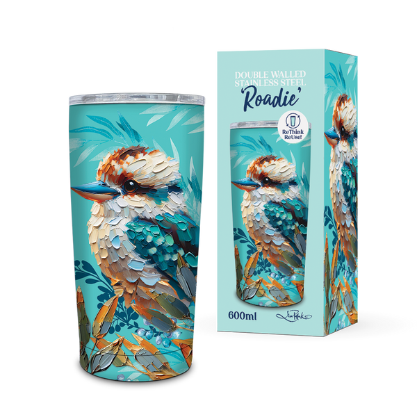 Lisa Pollock Double Walled Stainless Steel Roadie - Charming Kookas