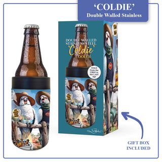 Lisa Pollock The 'Coldie' Cooler -Squawking Slang