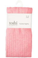 Toshi Organic Footed tights - Carmine