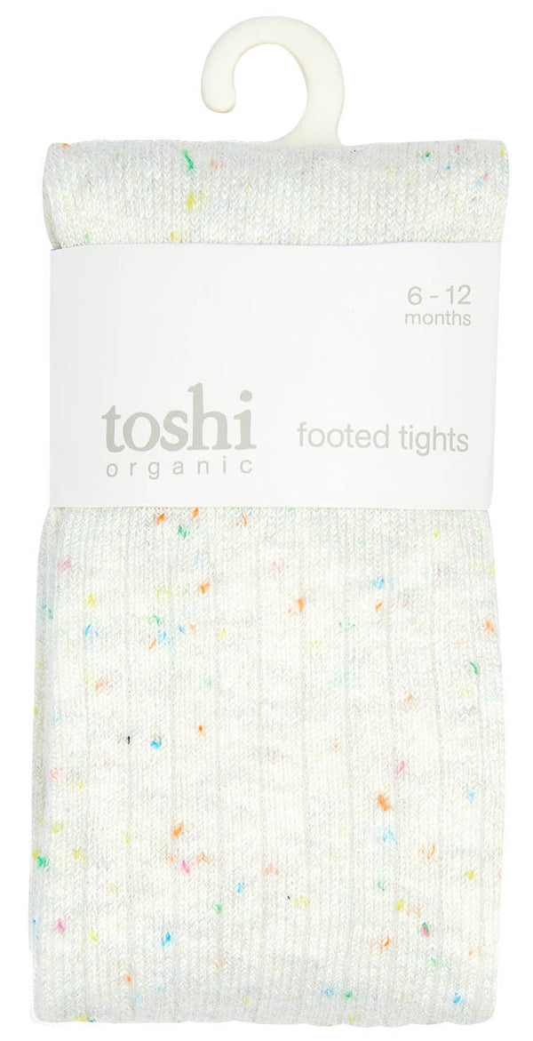 Toshi Organic Footed tights - Snowflake