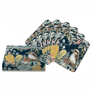 Lisa Pollock - Set of 6 Coasters - Bush Guardian