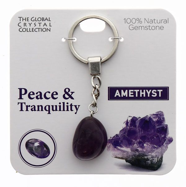 TSK - Gemstone Jewellery - Peace & Tranquility Keyring