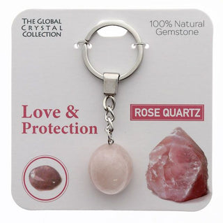 TSK - Gemstone Jewellery - Love & Protection Keyring