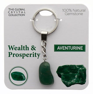 TSK - Gemstone Jewellery - Wealth & Prosperity Keyring