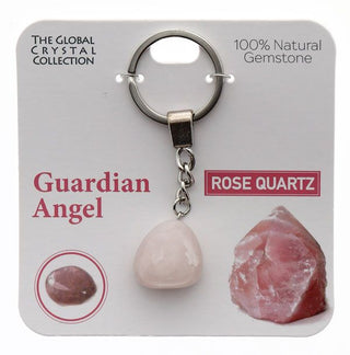 TSK - Gemstone Jewellery - Guardian Angel Keyring