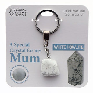 TSK - Gemstone Jewellery - Mum Keyring