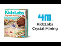 4M Kidzlabs - Crystal Mining Science Kit for Children 4