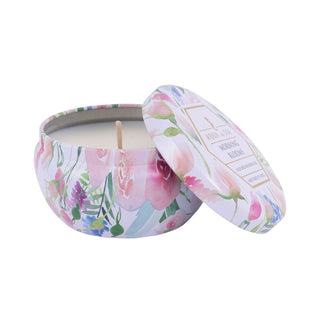 The Soi Co - Morning Blooms Decorative Tin Candle